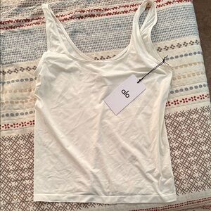ALO Yoga Women's Ivory Tank Top